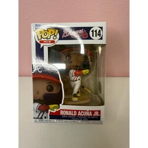 Funko Pop MLB Ronald Acuña Jr Atlanta Braves Vinyl Figure Baseball Collectible
